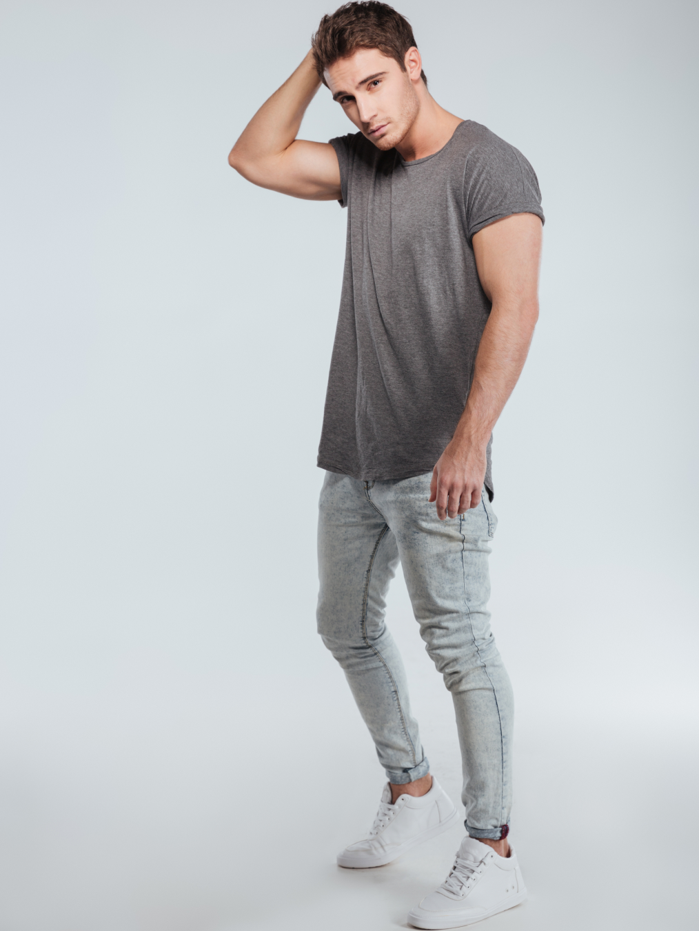 roadster skinny men blue jeans