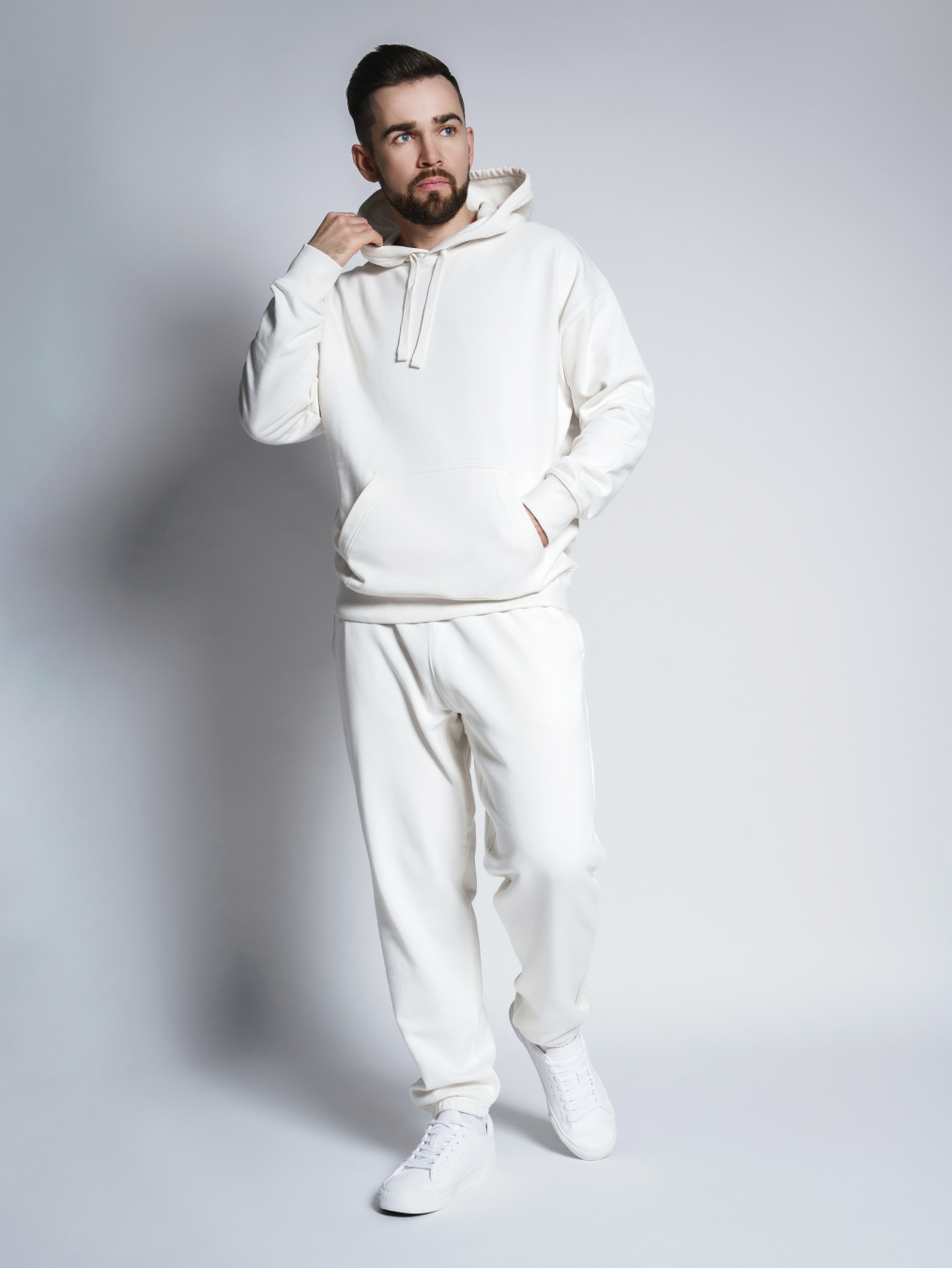 defacto full sleeve solid men sweatshirt