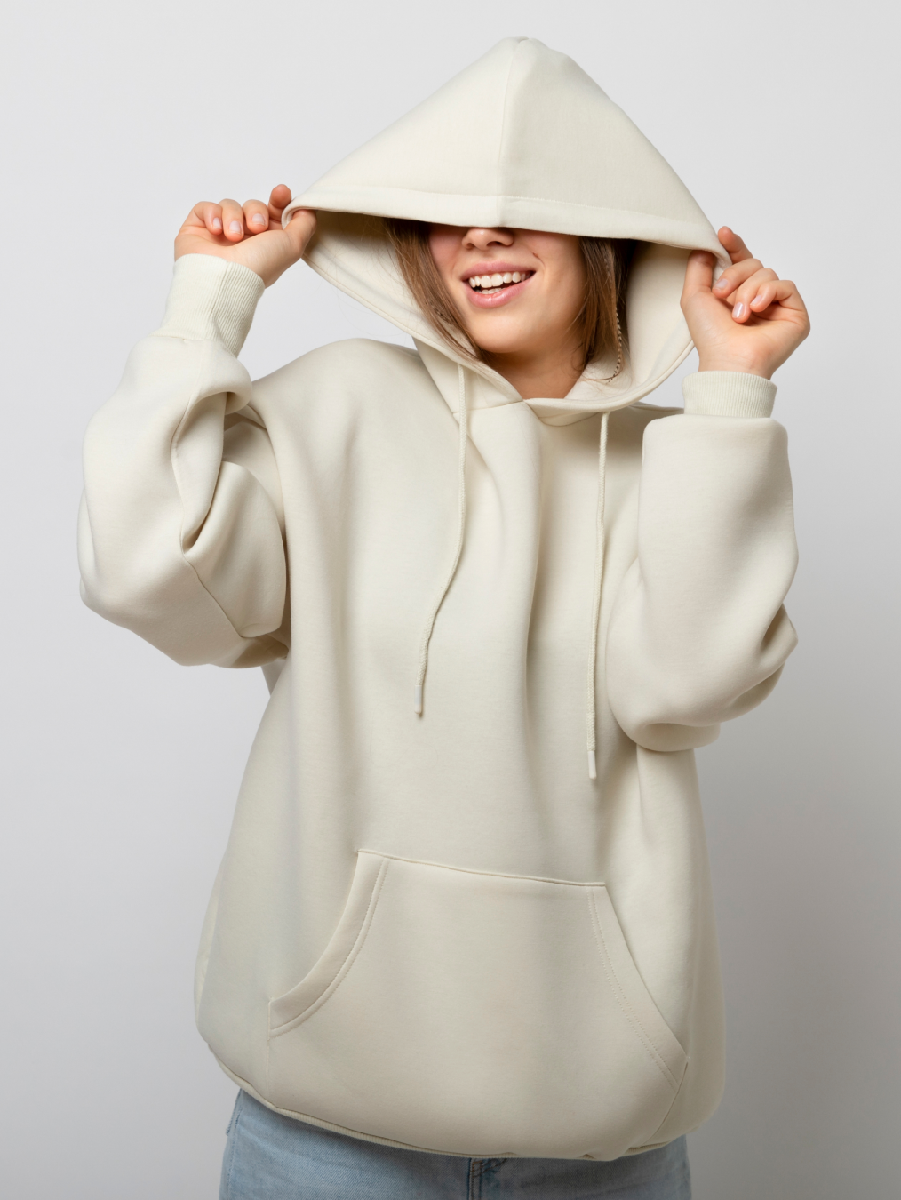 womens basic hoodies with front pocket