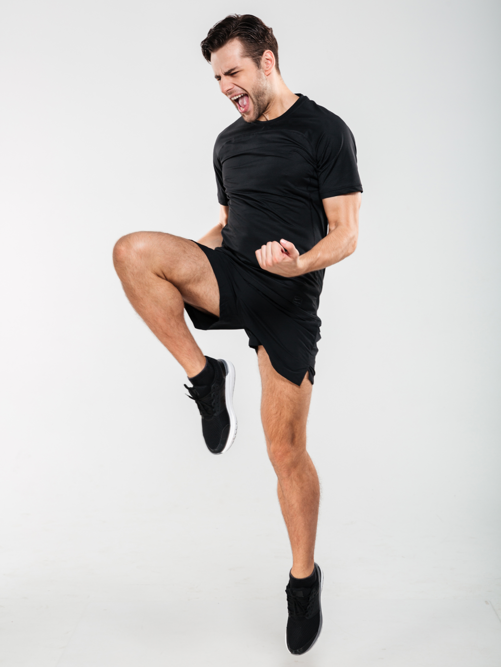 cruister two way lycra round neck dry fit t-shirt