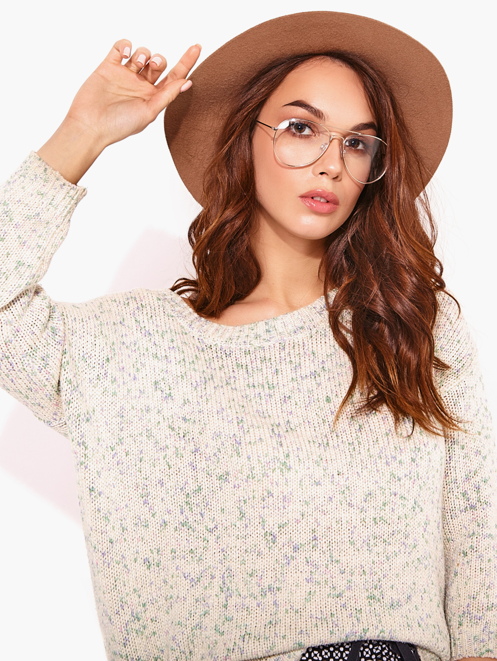 vim tree unisex wide brim felt fedora hats
