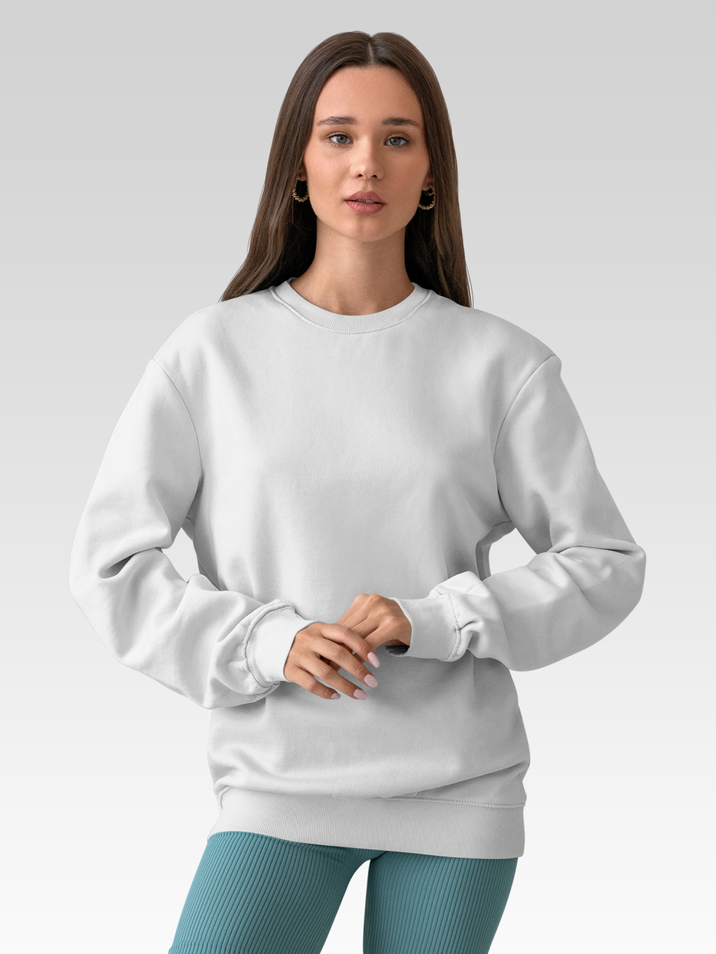 clothifyco full sleeve solid women sweatshirt